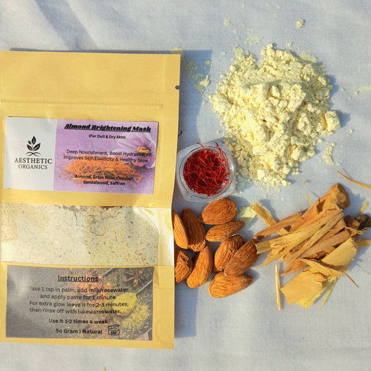 Almond Brightening Face Mask